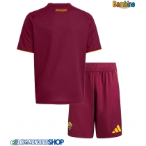 Maglie da calcio AS Roma Prima Maglia Bambino 2025-26 Manica Corta (+ Pantaloni corti)